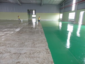 TỔNG QUAN VỀ SƠN SÀN EPOXY TỰ SAN PHẲNG